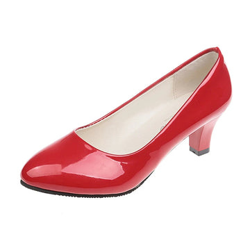 Xajzpa Women Pumps Nude Shallow Mouth Women Shoes New Fashion Office Work Wedding Party Shoes Ladies Low Heel Shoes Summer Heels Woeman